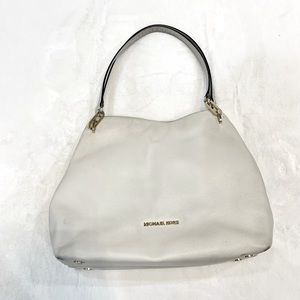 Michael Kors Leighton Large Leather Shoulder Tote